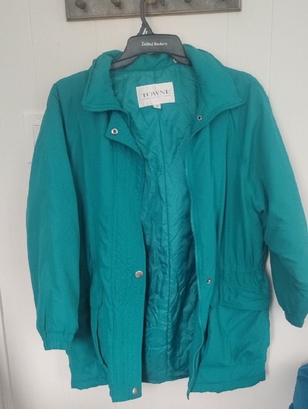 Towne Teal Women's Lightweight Puffer Jacket